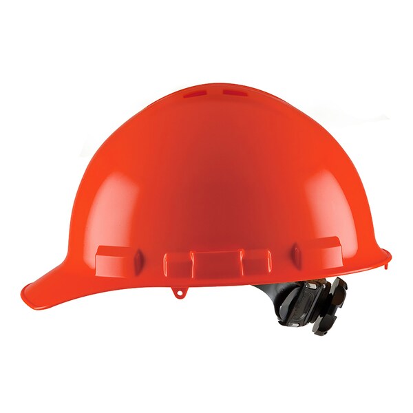 Cordova Duo Safety, Ratchet 4-Point Cap-Style Vented Hard Hat - Red - H24R4V