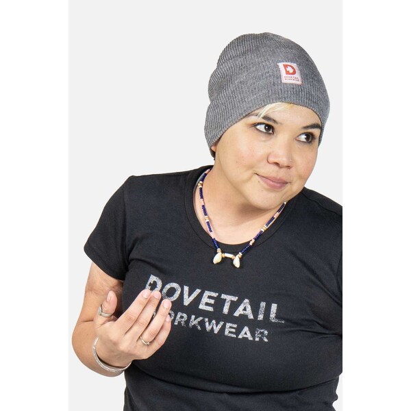 Dovetail Workwear Dovetail Beanie - Dovetail Blue OS - DWF20BN2-420-OS