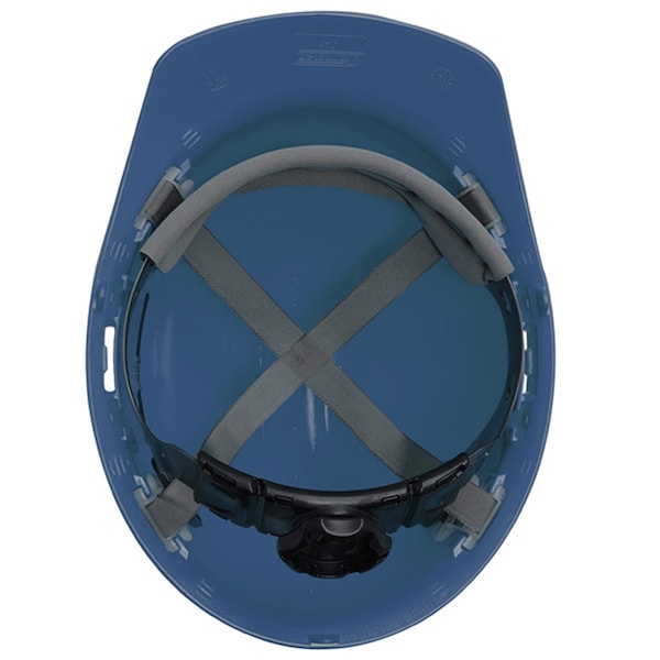 Ironclad Performance Wear Safety Helmet - Standard Brim, Class E, 4pt, Blue - G60105