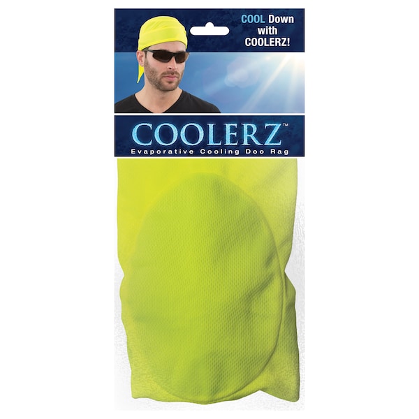 Deltaplus Doo Rag, Coolerz PVA, C302, Hi-Viz Lime and Blue - 21562