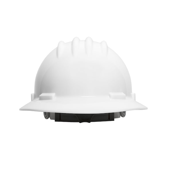 Ironwear High Density Polyethylene Full Brim Hard Hat White - 3970-W