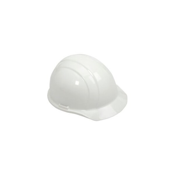Erb Safety ERB, 19761 Americana Hard Hat, 4-Point Pinlock Suspension, White - 19761