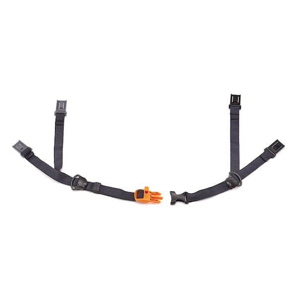 Msa Safety H1 Flame Resistant Chinstrap, For Use With MSA Hard Hats Black - 10220915