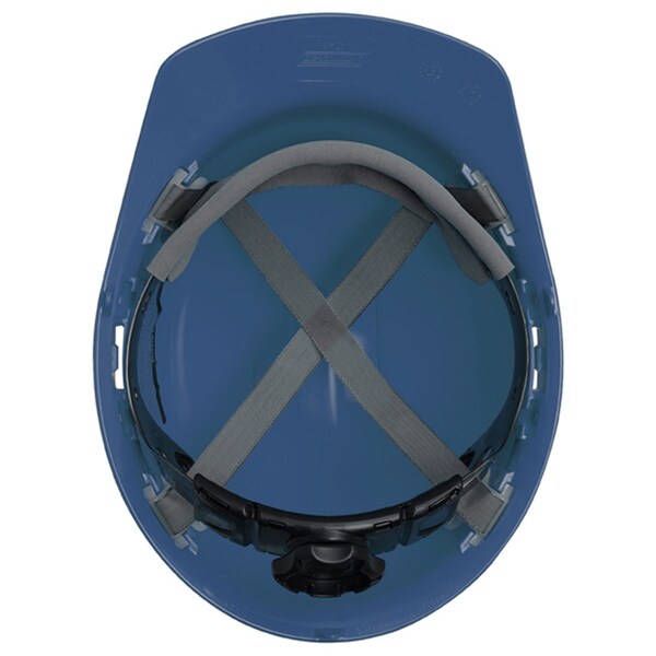 Ironclad Performance Wear Safety Helmet - Standard Brim, Vented, Class C, 4 pt, Blue - G60001