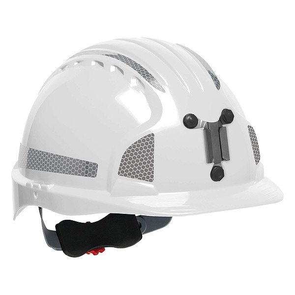 Pip Hard Hat, JSP, HDPE, 6 Point Ratchet, Type I, Class C - 280-EV6151MCR2-10