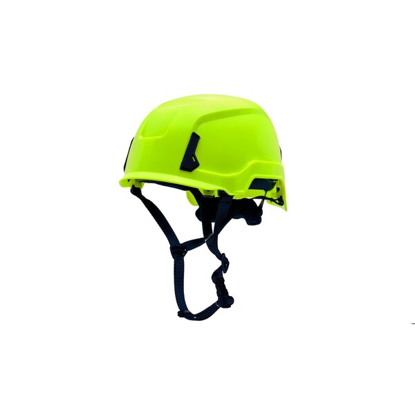 Pyramex SL T2 Series Safety Helmet, Non Vented, Hi Vis Lime - HPT261131