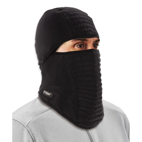 Ergodyne 6955  Black Insulated Balaclava Face Mask 3-Layer - 6955