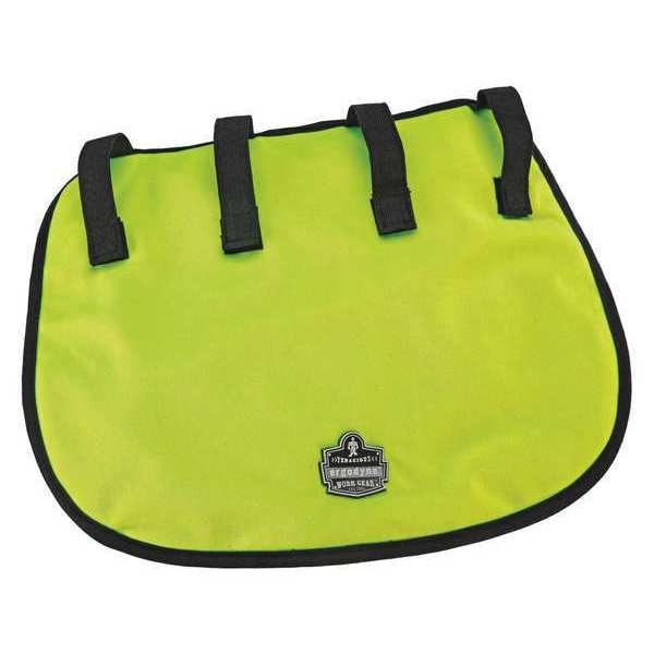 Ergodyne Neck Shade, For Use With Hard Hats Lime - 6670CT