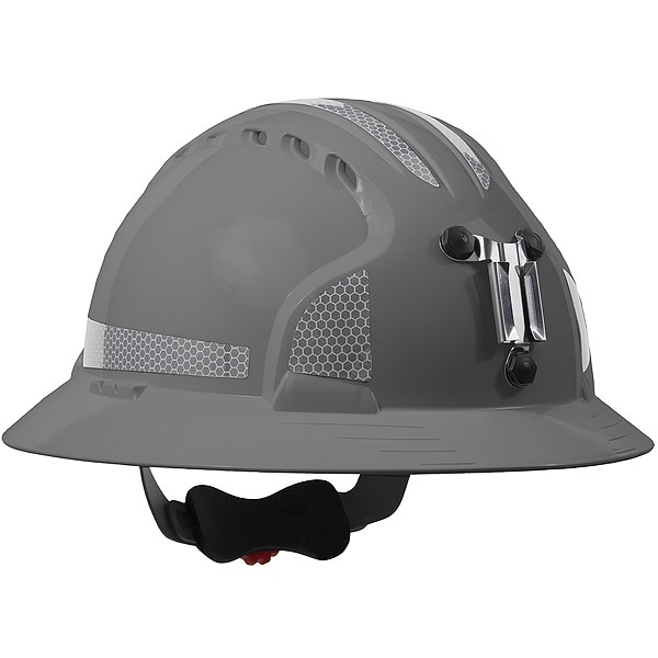 Pip Hard Hat, JSP, HDPE, 6 Point Ratchet, Type I, Class C - 280-EV6161MCR2-40