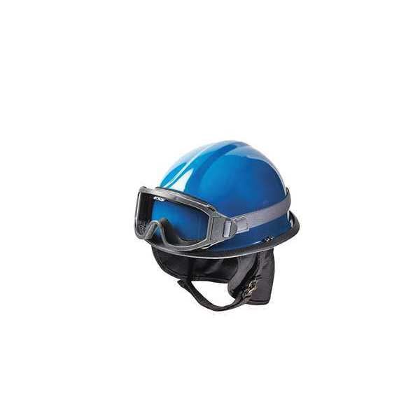 Bullard Fire and Rescue Helmet, Thermoplastic, 4 pt Ratchet, Blue, Fits Hat Size 6-1/2 to 8 , Modern - URXBL