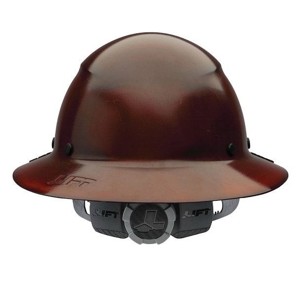 Lift Safety DAX Fiber Resin Full Brim Black - HDF-15KG
