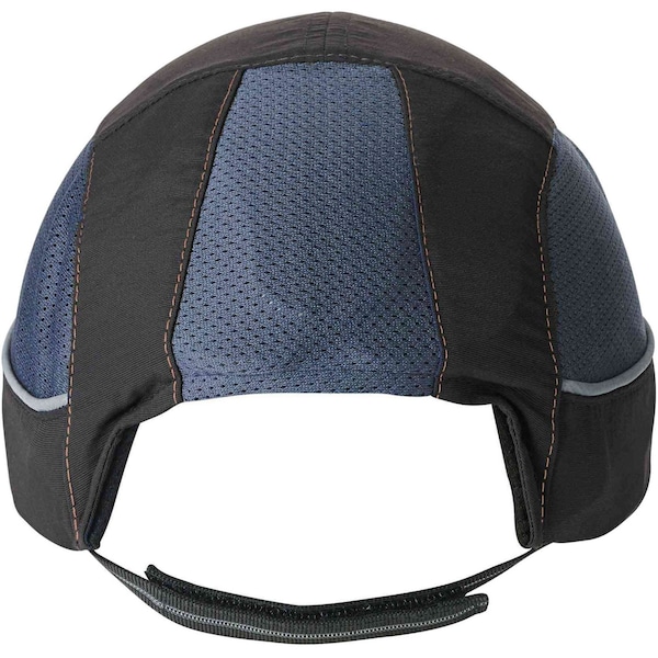 Ergodyne Bump Cap, Long Brim Baseball, ABS, Hook-and-Loop Suspension, Black, Fits Hat Size One Size Fits Most - 8960