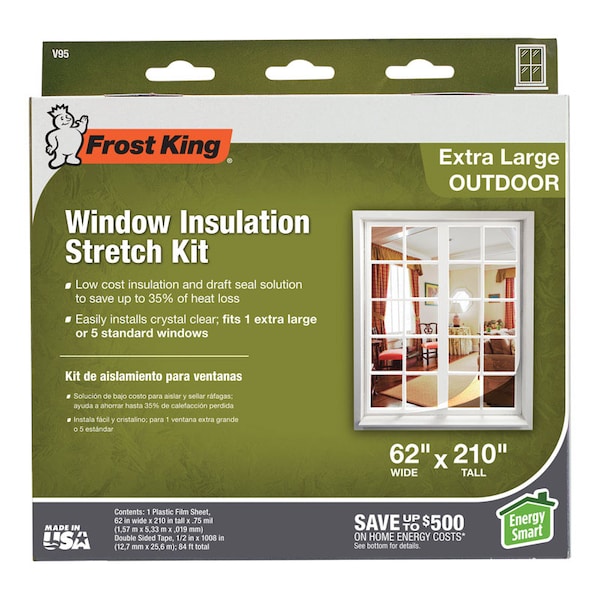 Frost King KIT DE AISLAMIENTO EXTERIOR 62X210"" - V95H