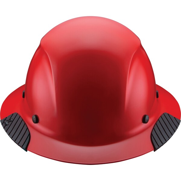 Dax Hard Hats Hard Hat Fiber Resin Full Brim (Red) - HDF-20RG