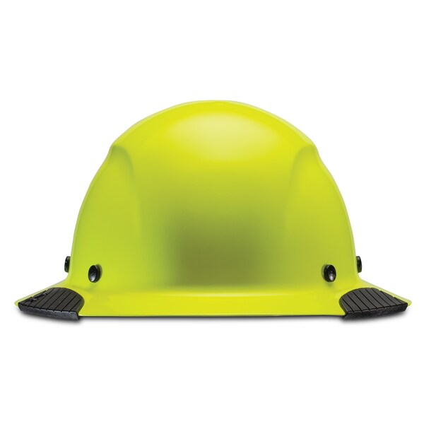 Dax Hard Hats Hard Hat Fiber Resin Full Brim (Yellow) - HDF-18HV
