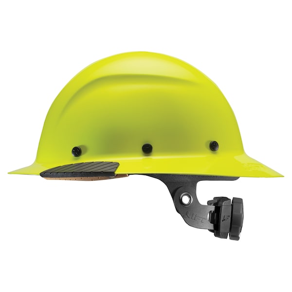 Dax Hard Hats Hard Hat Fiber Resin Full Brim (Yellow) - HDF-18HV