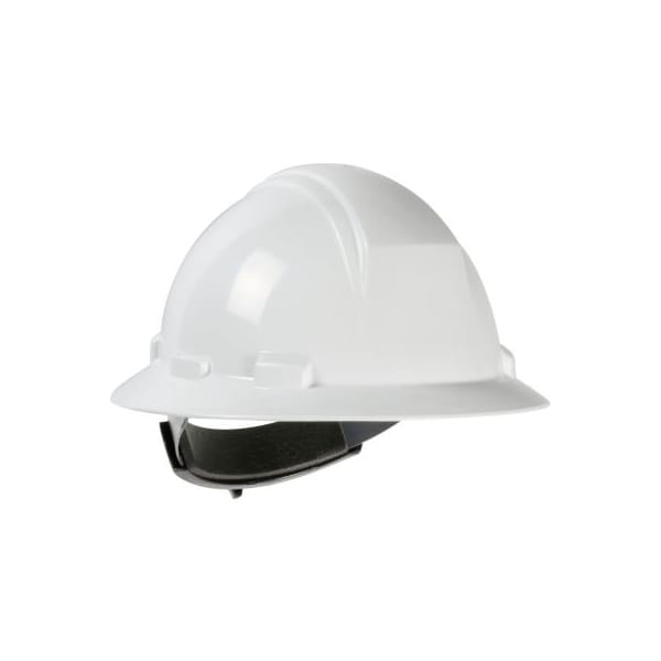 Pip Kilimanjaro Type II Full Brim Hard Hat HDPE Shell, 4-Pt Suspension, Ratchet Adjustment, White - 280-HP642R-01