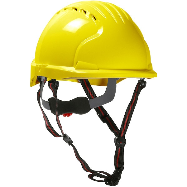 Pip Safety Helmet, JSP, HDPE, 6 Point Ratchet, Type I, Class C - 280-EV6151SV-CH-20