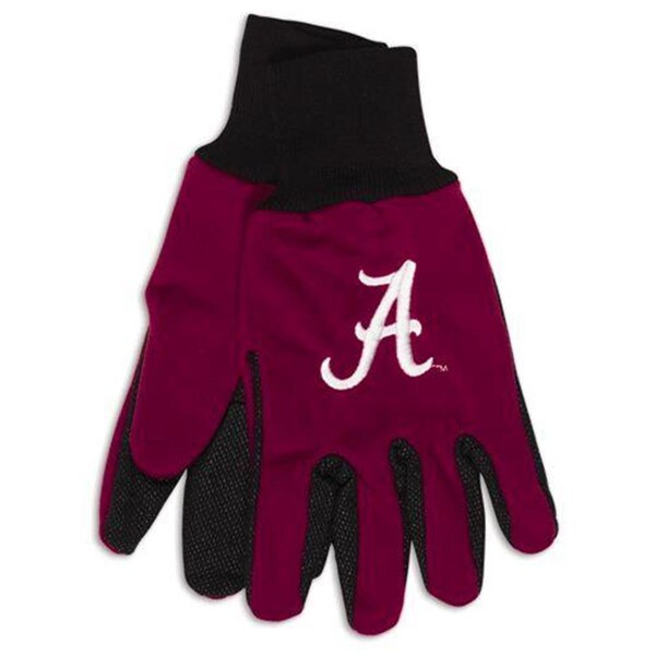 Mcarthur Towels & Sports Alabama Crimson Tide Two Tone Gloves - Adult - 9960693954