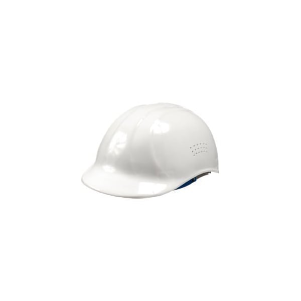 Erb Safety ERB 19111 Vented 4-Point Suspension Bump Cap, White - 19111