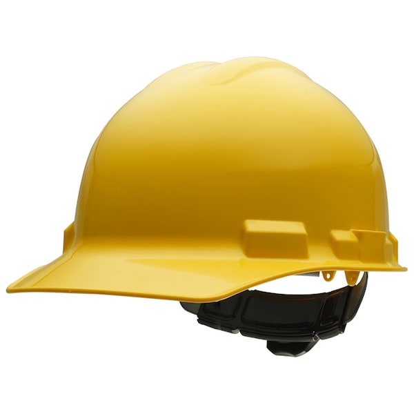 Ironclad Performance Wear Safety Helmet - Standard Brim, Class E, 4pt, Yellow - G60106