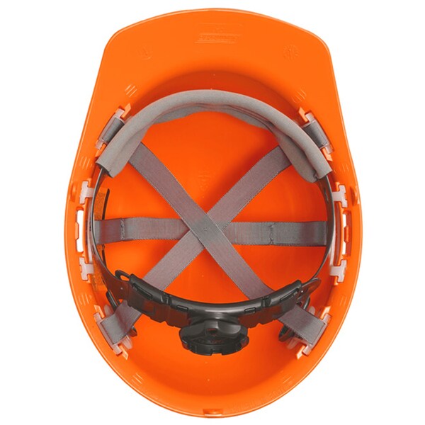 Ironclad Performance Wear Safety Helmet - Standard Brim, Class E, 6pt, Orange - G60103