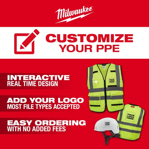 Milwaukee Tool BOLT Black Vented Safety Helmet with IMPACT ARMOR Liner - Type 2, Class C - 48-73-1360