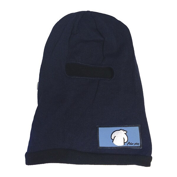 Polar Plus Knit Face Mask, Fleece Lined, Navy - 980-N