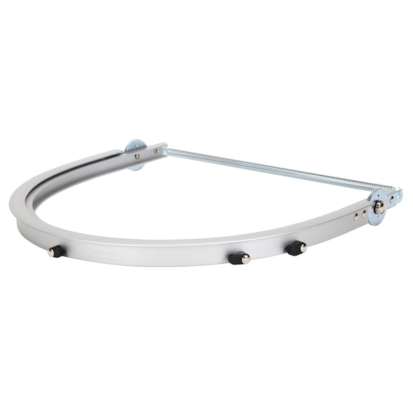Mcr Safety Glasses, Aluminum Full Brim Bracket For Hardhat, 6PK - 102FB