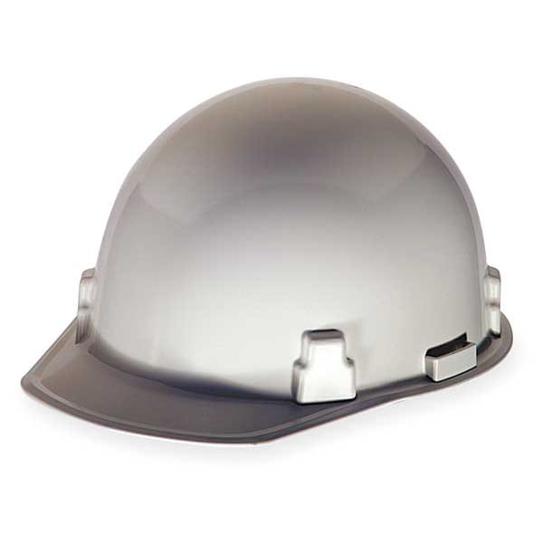 Msa Safety Hard Hat, Thermalgard, Glass-Reinforced Nylon, 4 Point Ratchet, Type 1, Class G, White - 486960