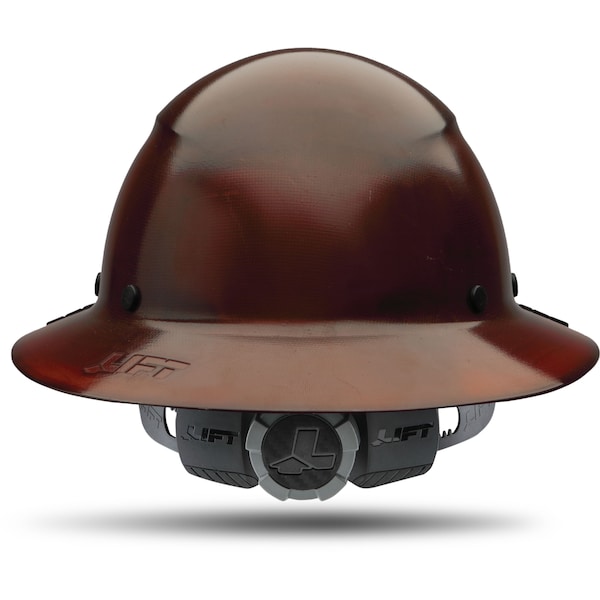 Dax Hard Hats Hard Hat Fiber Resin Full Brim (Natural) - HDF-15NG