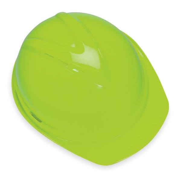 Msa Safety Hard Hat, V-Gard(R) 500, Polyethylene, 4 Point Pinlock, Type 1, Class C, Green - 10074819