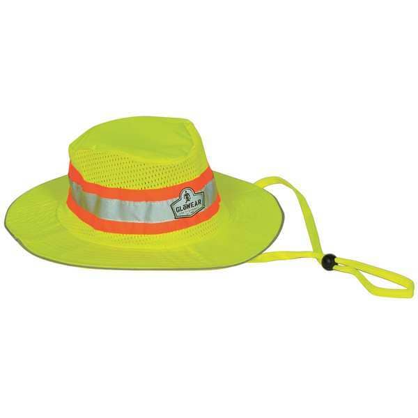 Ergodyne Ranger Hat, Hi-Vis Lime, L/XL - 23260