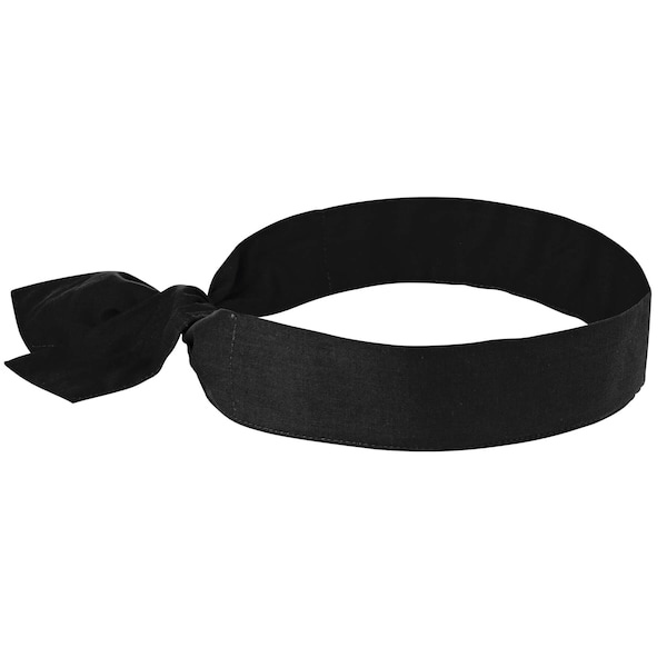 Ergodyne Black Evaporative Cooling Bandana, PK24 - 6700