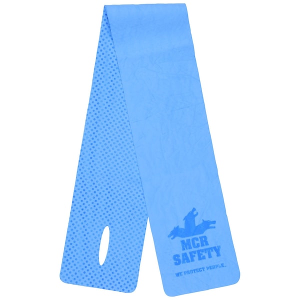 Mcr Safety Garments, Blue PVA Cooling Neck Wrap - 30''L x 4'' W - CGNW03