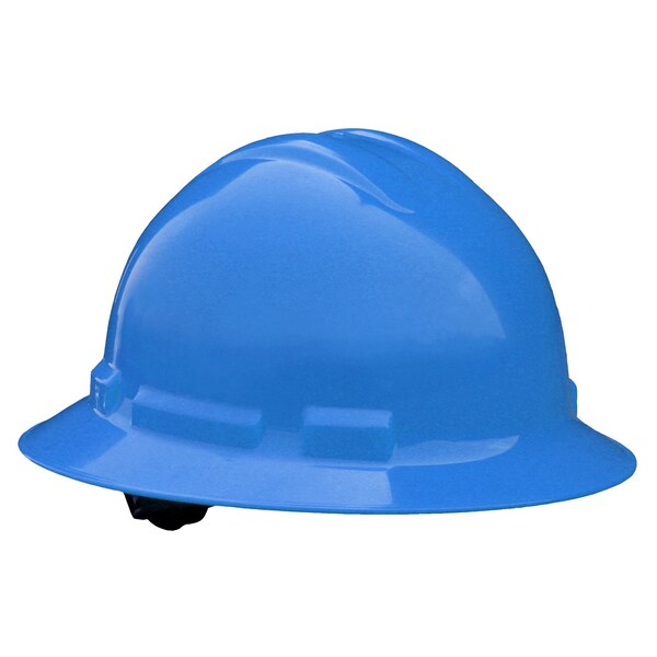 Radians Radians QHR4 Quartz Full Brim Hard Hat, 4 Point Ratchet, Blue - QHR4-BLUE