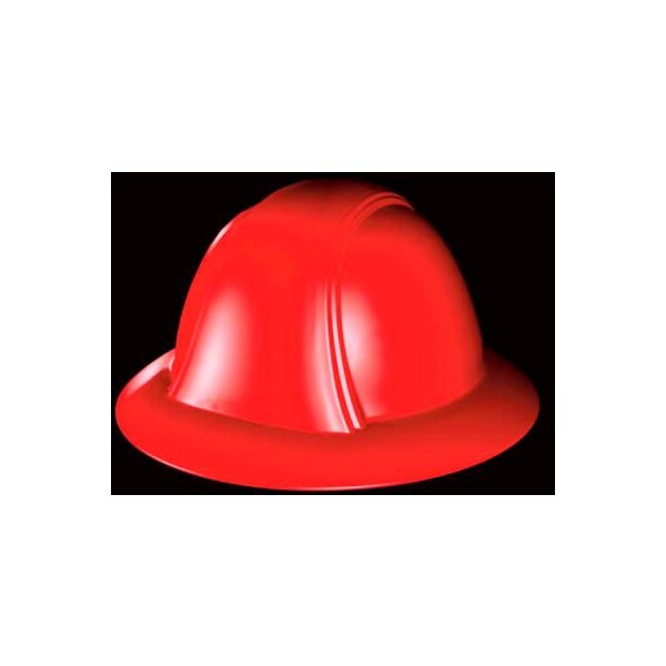 Occunomix Vulcan Full Brim Hard Hat With Ratchet Suspension Yellow,  - VF200-09