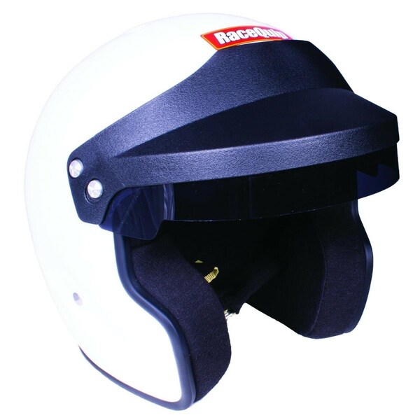 Racequip 256006 OF20 Open Face Snell SA2020 Helmets, Black - Extra Large - RQP-256006