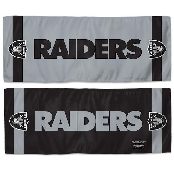 Wincraft Wincraft 9960623080 Oakland Raiders Cooling Towel - 12 x 30 in. - 9960623080