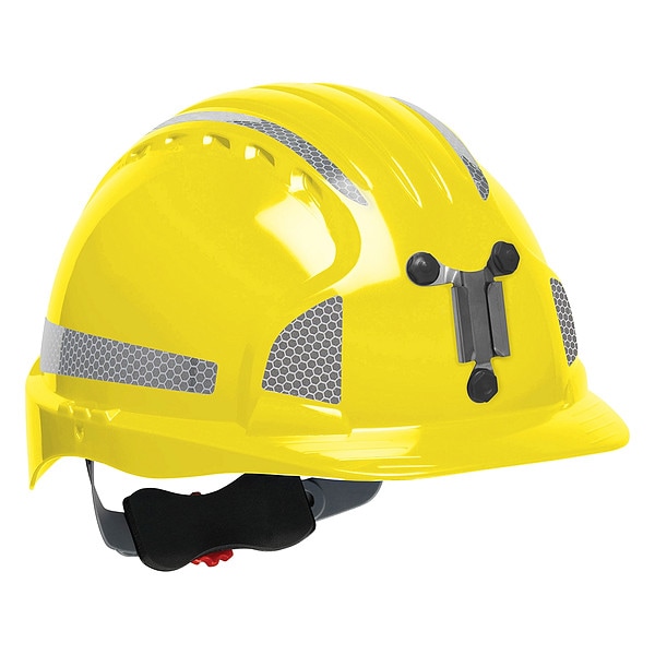 Pip Hard Hat, JSP, HDPE, 6 Point Ratchet, Type I, Class C - 280-EV6151MCR2-20