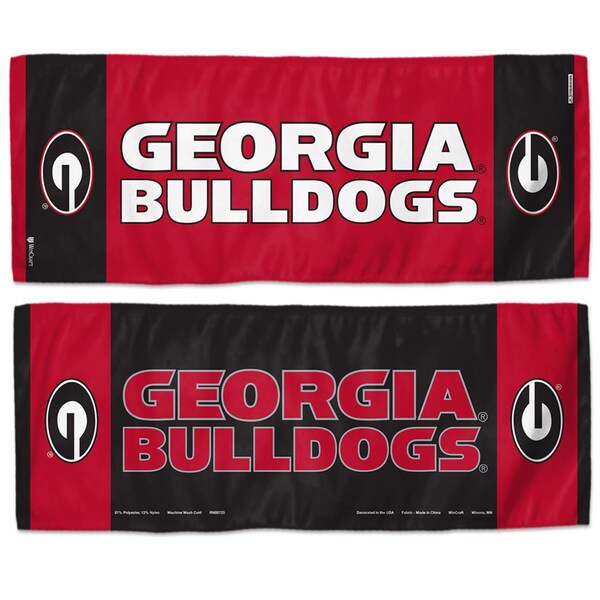 Wincraft Wincraft 9960623046 Georgia Bulldogs Cooling Towel - 12 x 30 in. - 9960623046
