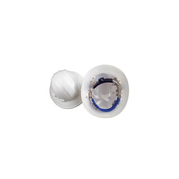 Bon Tool Bon 84-536 Hard Hat, Full Brim, White W/Ratchet - 84-536