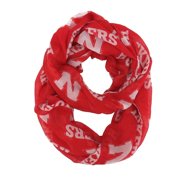 Little Earth Nebraska Cornhuskers  Infinity Scarf - New Logo - 8669981844