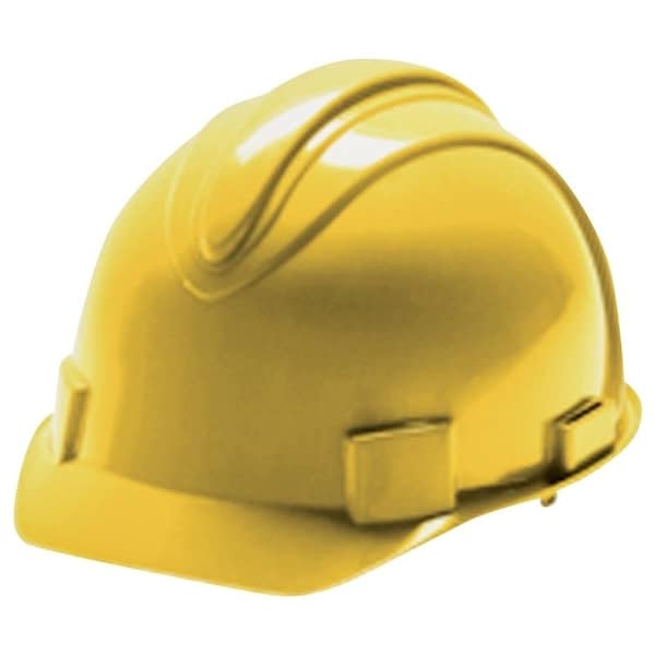 Jackson Safety Hard Hat, 11 x 9-1/2 x 8-1/2 in, 4-Point Suspension, HDPE Shell, Yellow, Class: C, E, G - 3013370