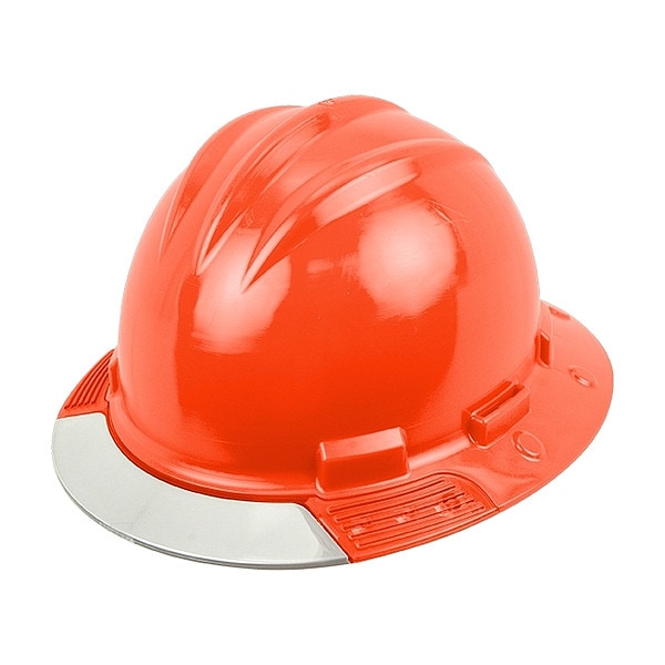 Bullard Full Brim Hard Hat, HDPE, 4 Point Ratchet, Type 1, Class E, Orange - AVORRCCS