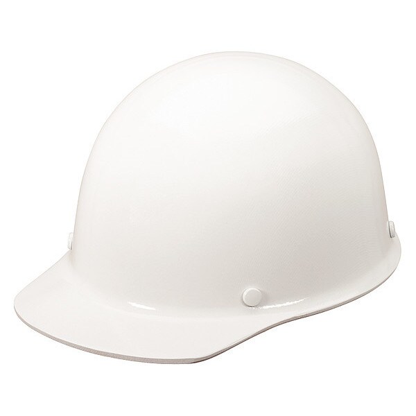 Msa Safety Hard Hat, Skullgard, Phenolic, Pinlock (4-Point), White - 816652
