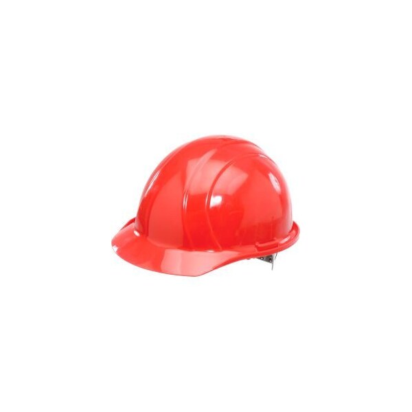 Erb Safety ERB 19764 Americana Hard Hat, 4-Point Pinlock Suspension, Red - 19764