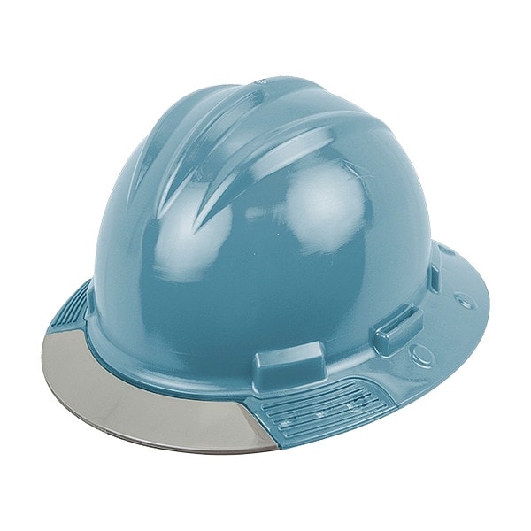 Bullard Full Brim Hard Hat, HDPE, 4 Point Ratchet, Type 1, Class E, Sky Blue - AVSLRGCS