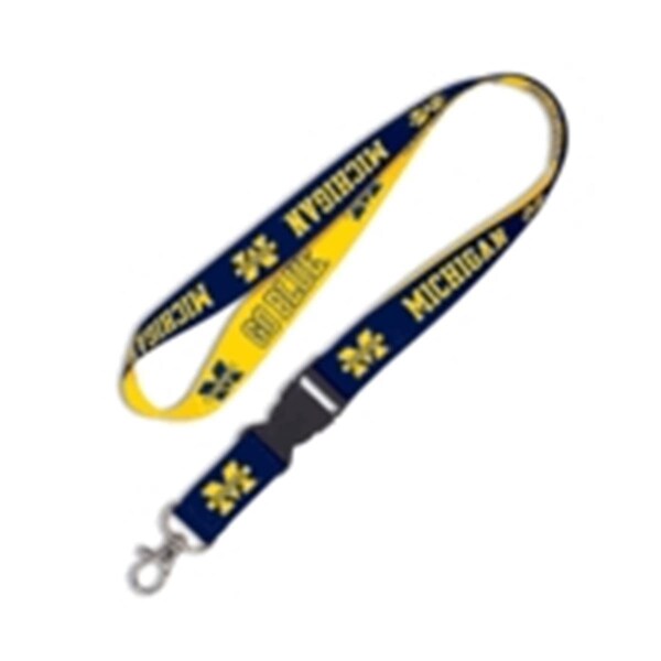 Wincraft Michigan Wolverines Lanyard with Detachable Buckle - 3208539854