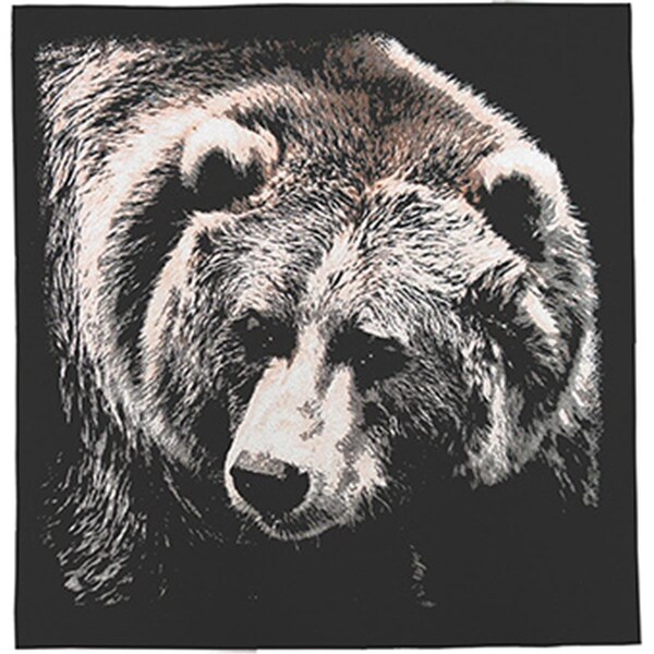 The Printed Image 22 in. Bear Bandana - 104086